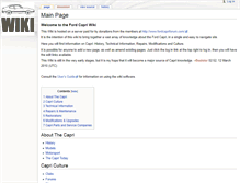Tablet Screenshot of capriwiki.com